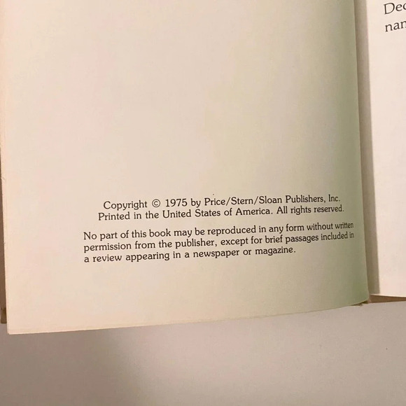 Vintage 1975 Creole  Serendipity Books Stephen Cosgrove HC Book - Picture 8 of 16